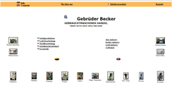 Desktop Screenshot of maschinen-becker.com